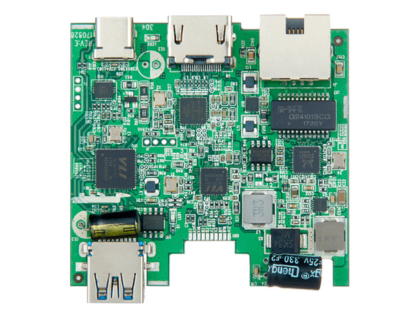 USB-C HUB to HDMI+ USB3.0+RJ45+PD