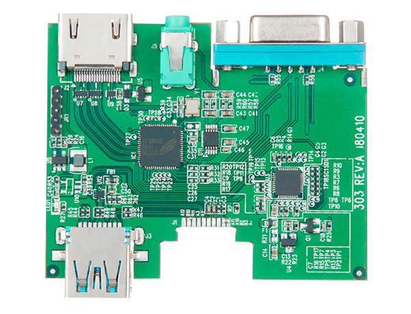 USB-C HUB to HDMI+ VGA+USB3.0+Audio