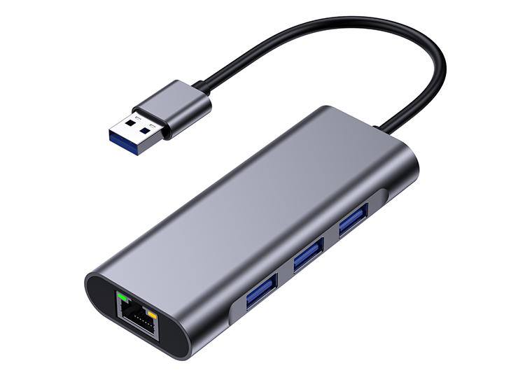 4合1 USB3.0 HUB多口扩展坞