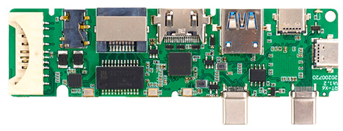 Type-C端口USB3.0/RJ45/Audo多功能Type C扩展坞