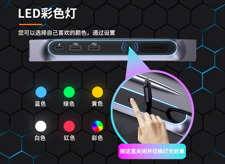 USB C HUB多端口扩展坞